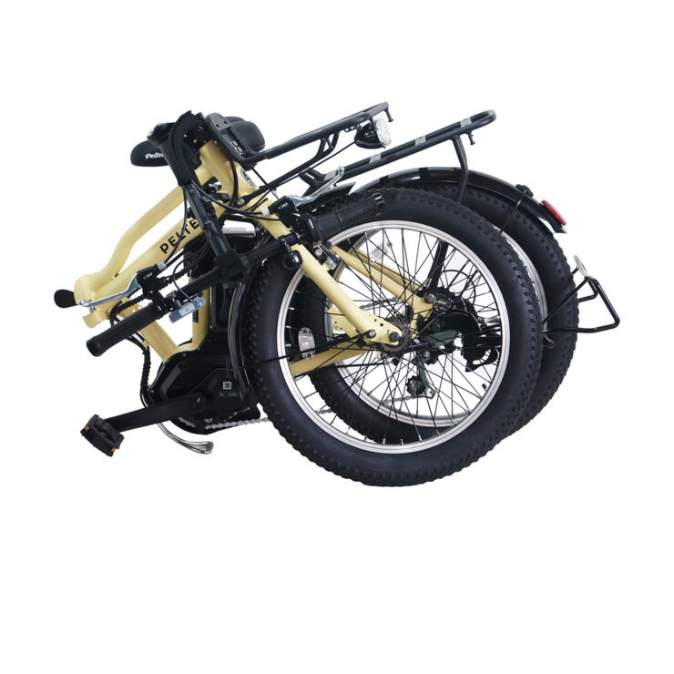 PELTECH 20インチ X-ADVENTURE 折りたたみ 電動アシスト自転車 TDN-246L ベージュ