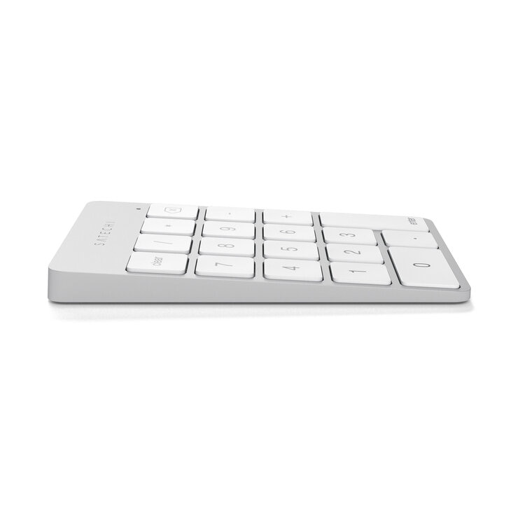 Satechi アルミニウム スリム充電式Bluetoothキーパッド シルバー Satechi アルミニウム スリム充電式Bluetoothキーパッド シルバー