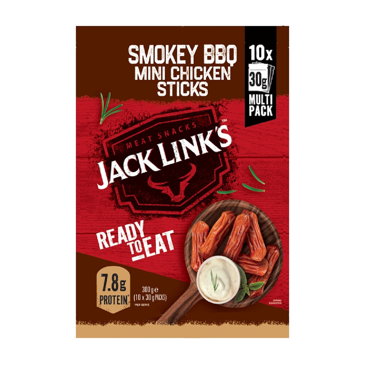 チキン スティック スモーキーBBQ味 10袋 x 30g チキン スティック スモーキーBBQ味 10袋 x 30g