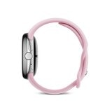 グーグル ピクセルウォッチ 3 41mm ポリッシュ シルバー アルミニウムケース / Rose Quartz アクティブ バンド GA05756-US