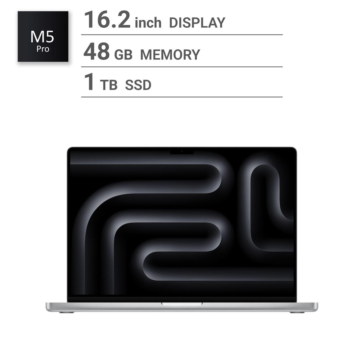 Apple/MacBook Pro 16インチ/18コアCPU/ 20コアGPU/M5 Proチップ /48GB/1TB SSD-シルバー Apple/MacBook Pro 16インチ/18コアCPU/ 20コアGPU/M5 Proチップ /48GB/1TB SSD-シルバー