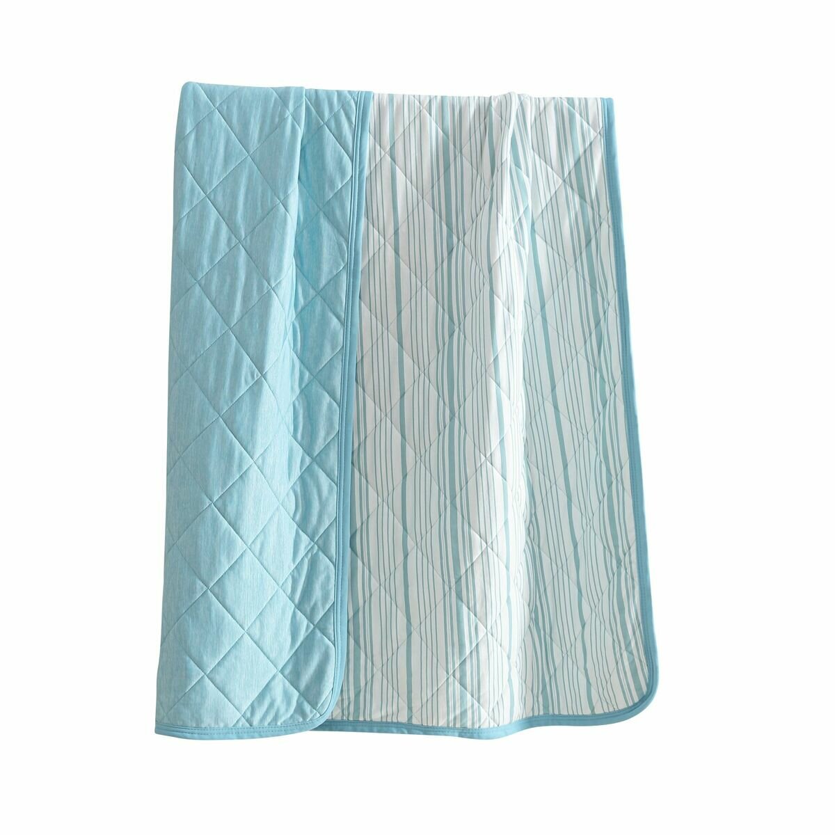 サットンプレイスコレクション リバーシブル 冷感 ひざ掛け 152cm x 177cm