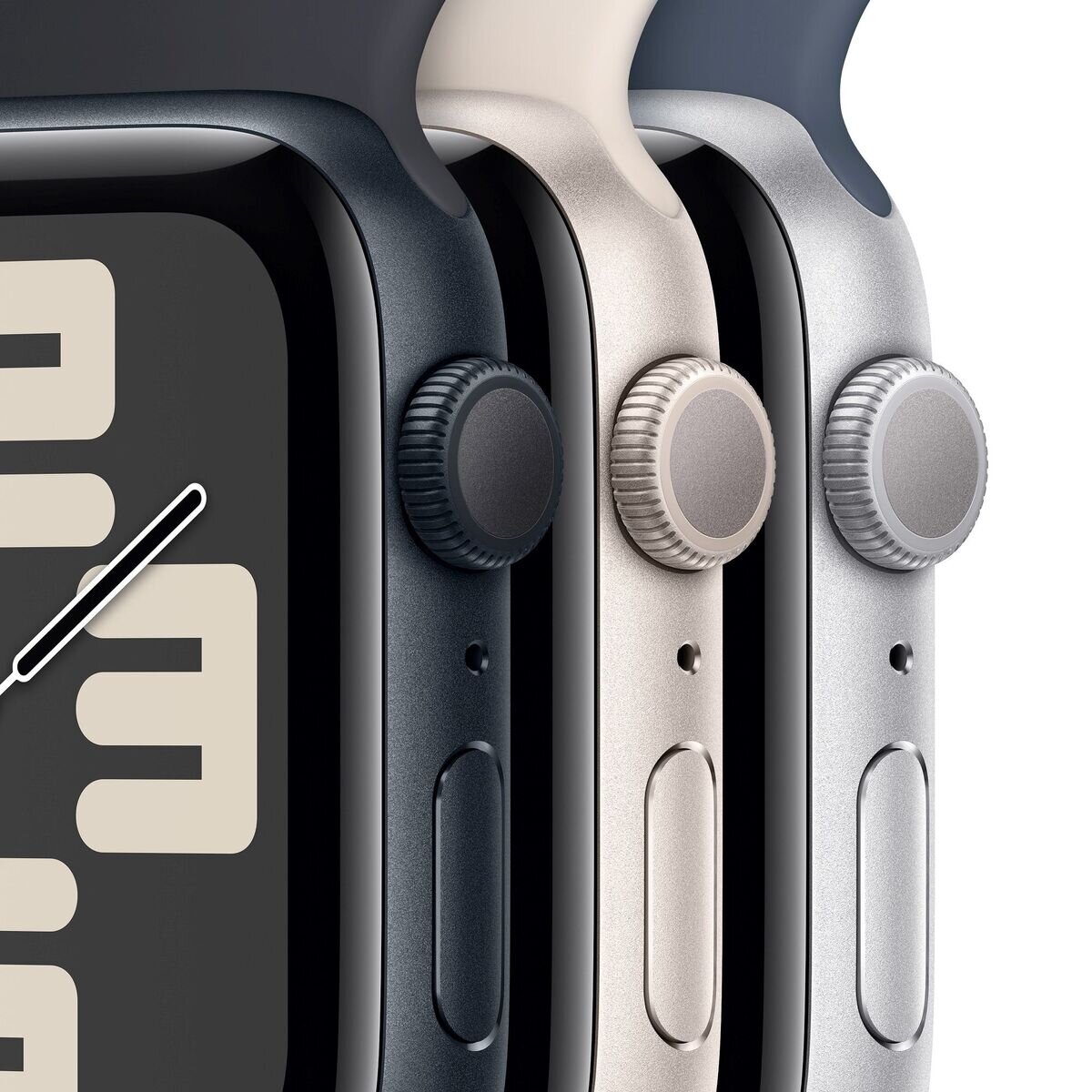 Apple Watch SE2（GPSモデル）- 44mmスターライトアルミニウムケースとスターライトスポーツバンド - S/M
