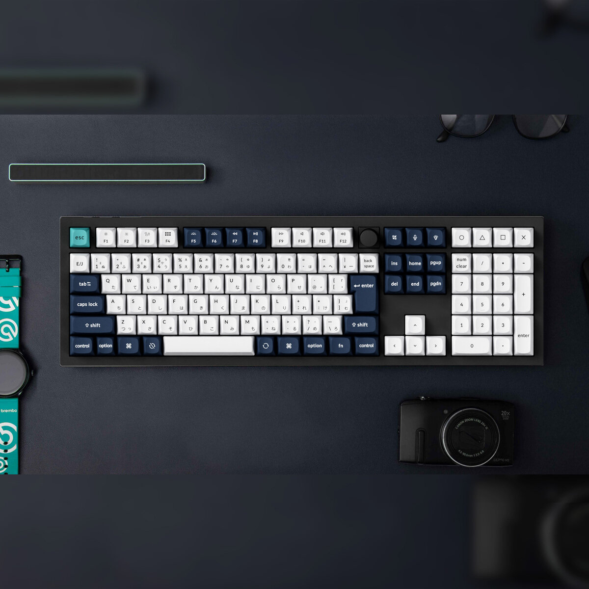 Keychron Q6 Max QMK/VIA ワイヤレス カスタム・メカニカルキーボード カーボンブラック 赤軸 JIS配列