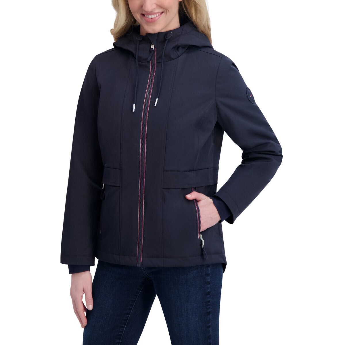 トミーヒルフィガー レディース ジャケット ネイビー S トミーヒルフィガー レディース ジャケット ネイビー S