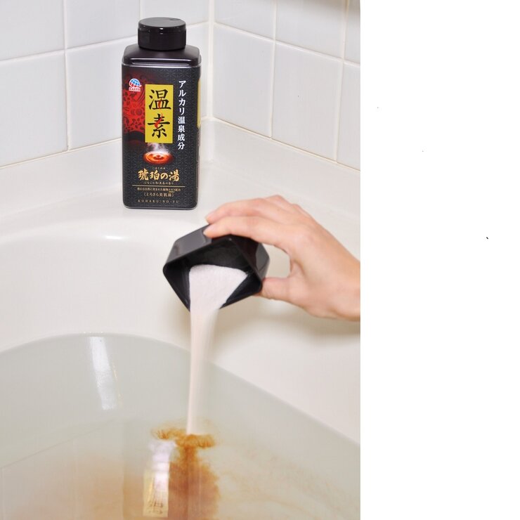 温素 入浴剤 琥珀の湯 600g 温素 入浴剤 琥珀の湯 600g