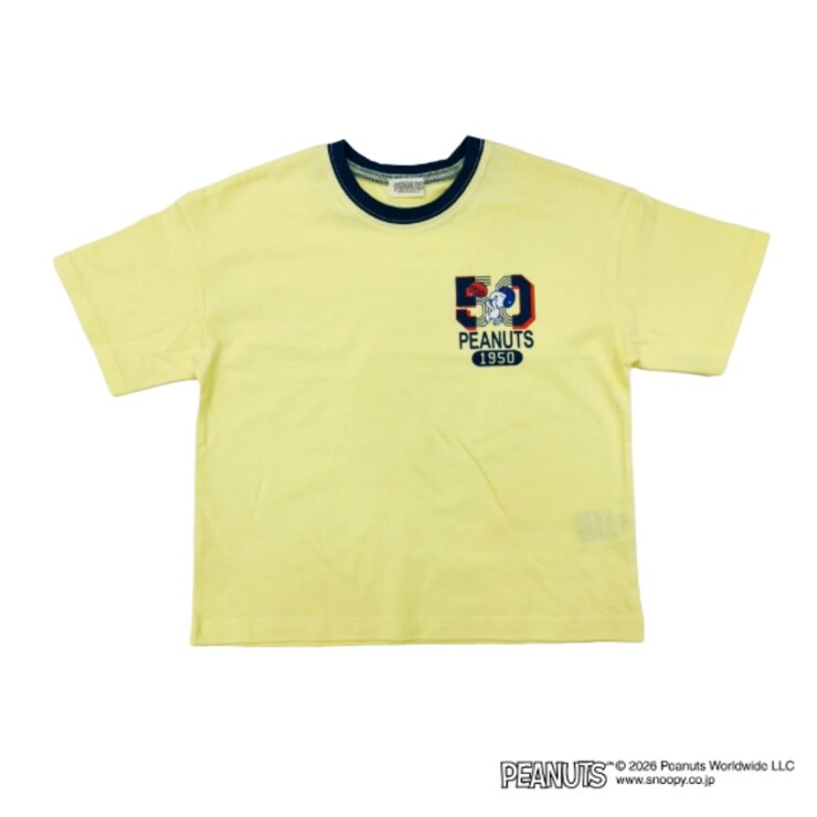 スヌーピー(ピーナッツ) キッズ 半袖 Tシャツ 3枚組 アソートD 110