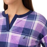 ノーティカ レディース フリース パジャマ パープル M