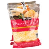 カークランドシグネチャー メキシカンブレンド シュレッドチーズ 2.26kg