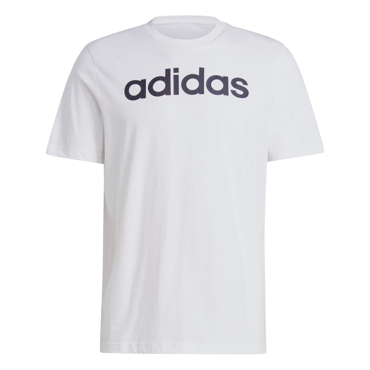 アディダス メンズ ロゴ 半袖 Tシャツ ホワイト S