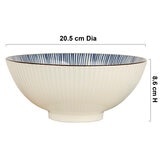 Signature Housewares Ramen Bowls With Spoons 4PC