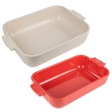 PEUGEOT アポーリア アイボリー32cm・レッド22cm 2点セット