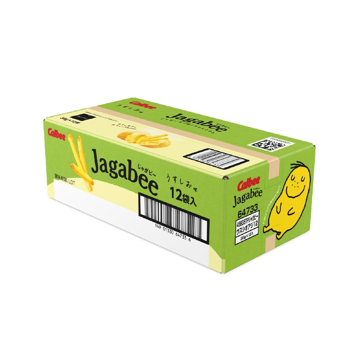 カルビー じゃがビー うすしお味 38g × 12袋