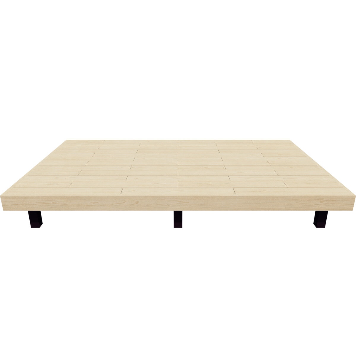 MINO 彩木 ガーデンデッキ セット W3068 x D1829 mm　オーク　高さ400～500mm