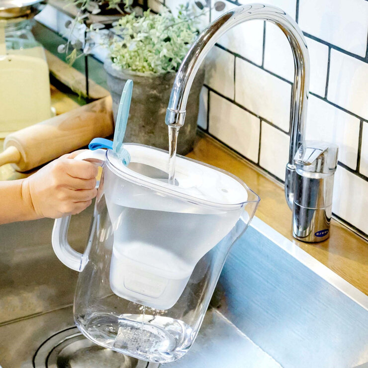 ブリタ ポット型浄水器 スタイル マクストラプロ カートリッジ4個付き ブリタ ポット型浄水器 スタイル マクストラプロ カートリッジ4個付き