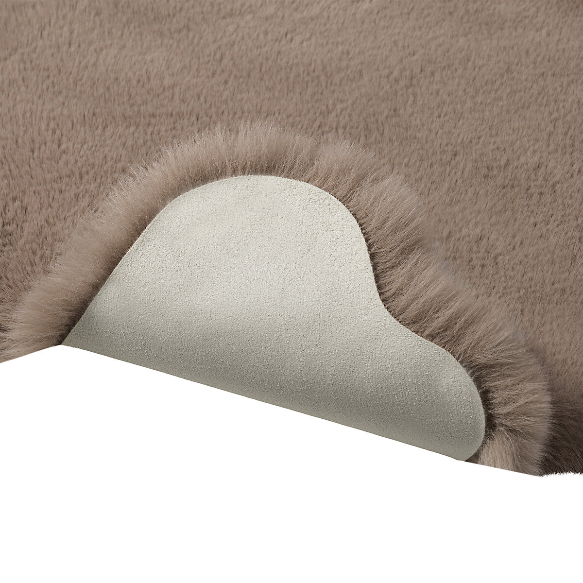 Mon Chateau フェイクファーラグ 60 x 177cm ピンクソリッド | Costco