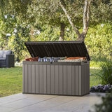 ケター ダーウィン 屋外用デッキボックス 570L グレー ケター ダーウィン 屋外用デッキボックス 570L グレー