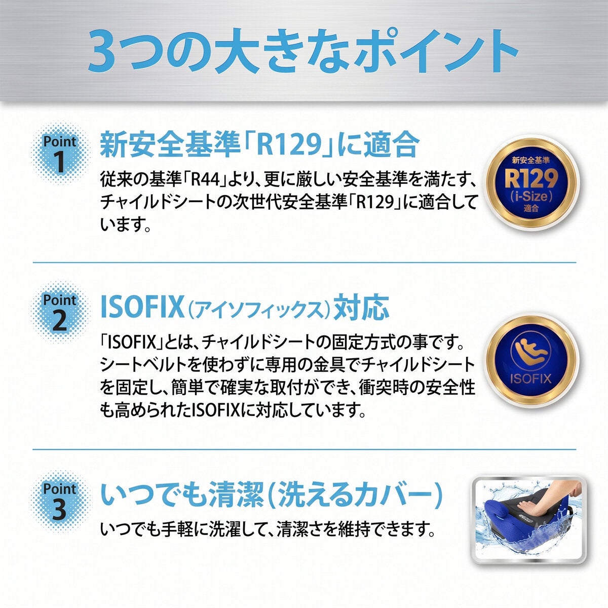スパルコ ジュニアシート バックガードモデル