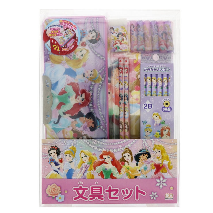 ディズニー プリンセス 文具6点セット