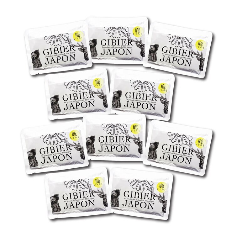 ジビエ鹿レトルトパウチ 100g x 10 愛犬用 ジビエ鹿レトルトパウチ 100g x 10 愛犬用