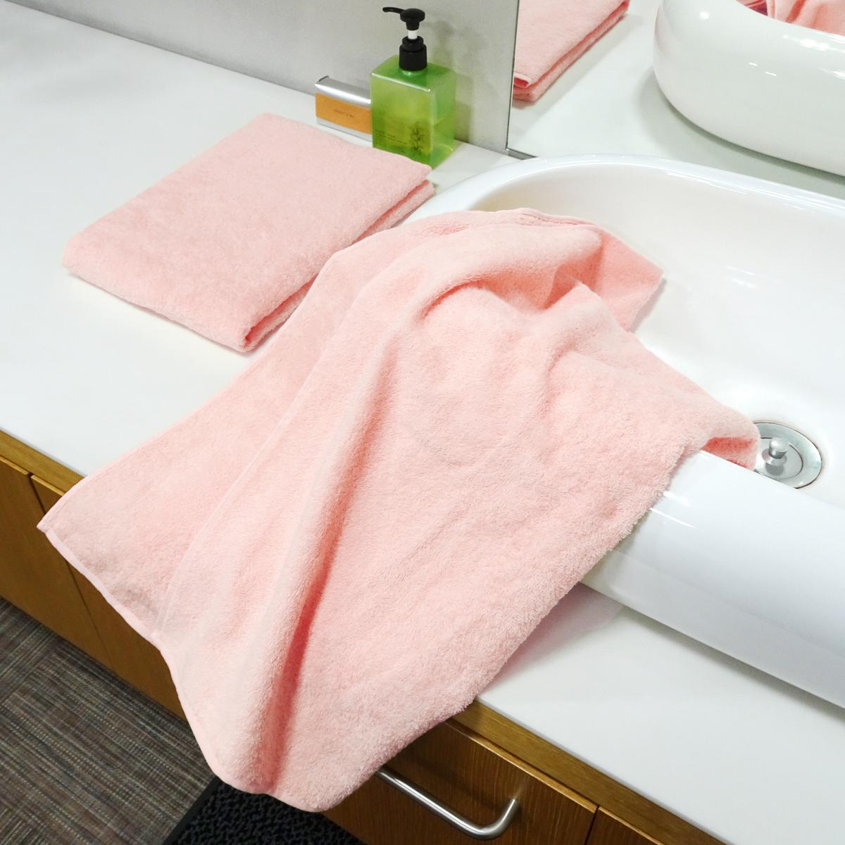 Imabari Bath Towel Neo Color 2 Pack Pink