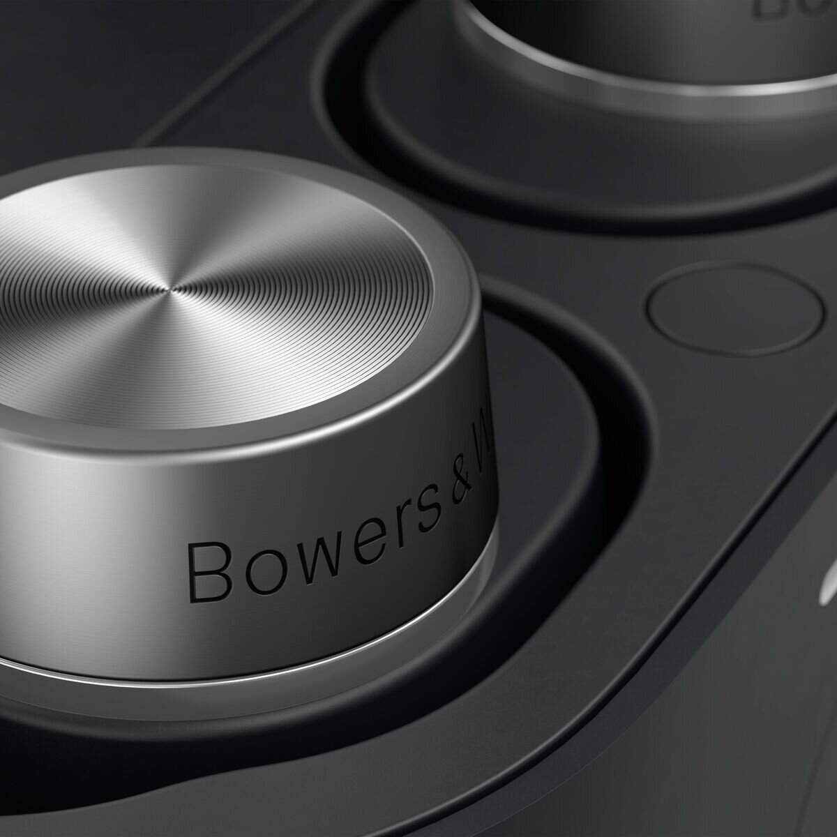 Bowers & Wilkins アクティブノイズキャンセリングワイヤレスイヤホン ブラック PI7S2