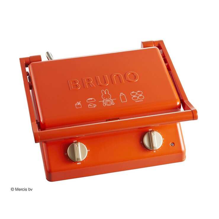 miffy GRILL SAND MAKER DOUBLE ブルーノ　ミッフィー BRUNO（ブルーノ） 送料無料 ミッフィー グリルサンドメーカー ダブル