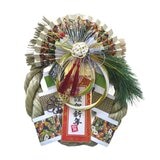 正月飾り 静 佐野厄除け大師祈願済