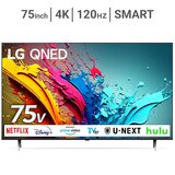 LG 75インチ 4K 量子ドット 液晶テレビ 75QNED85TJA