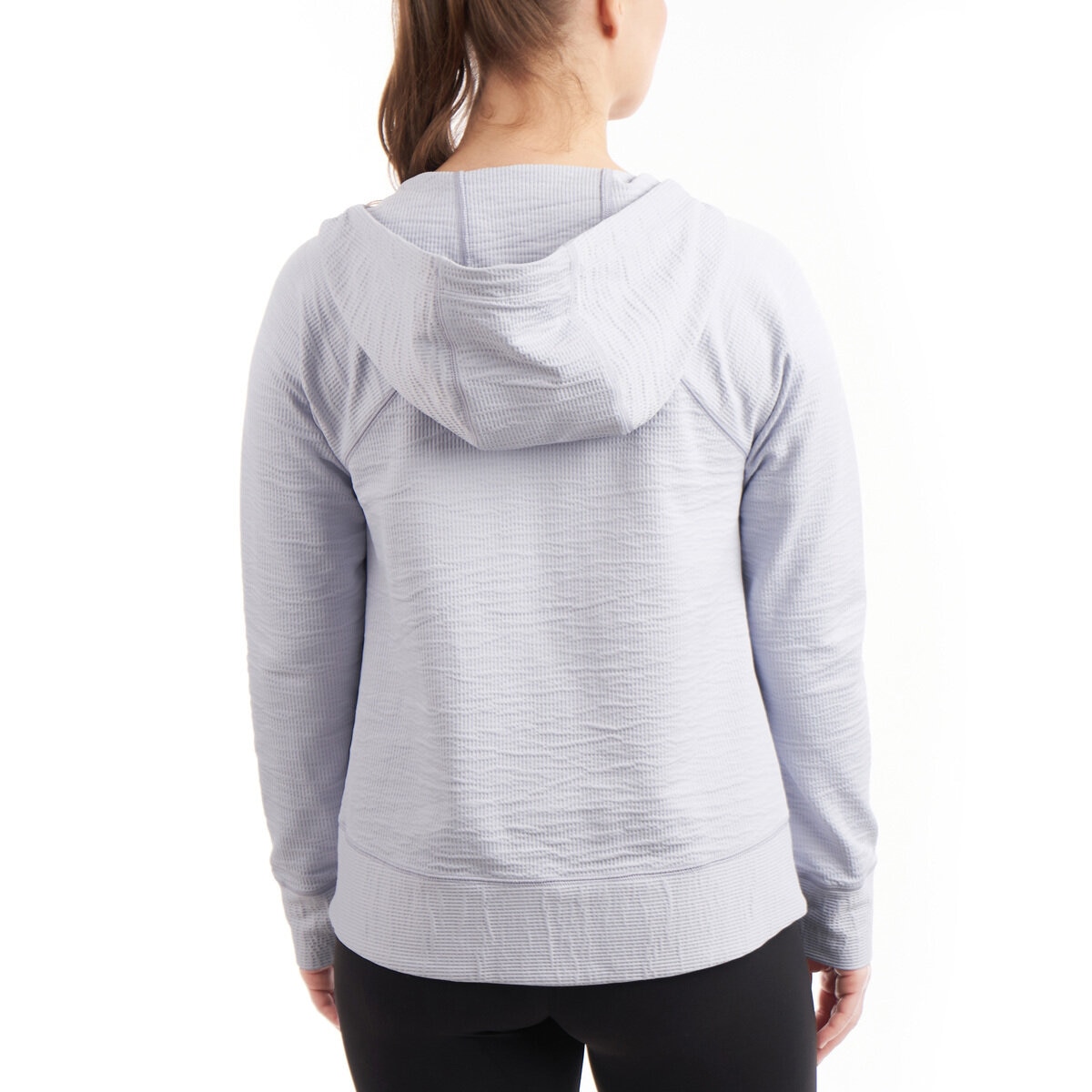 カークランド シグニチャー レディース アクティブ パーカー ブルー ウィロー M