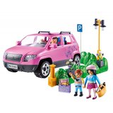 プレイモービル シティライフ ファミリーカーと駐車場