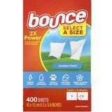 バウンス 乾燥機用柔軟剤シート 400枚入り