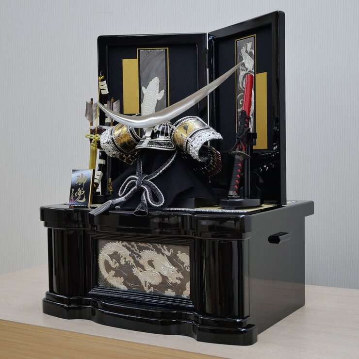 五月人形 兜収納飾り KS-698TRB