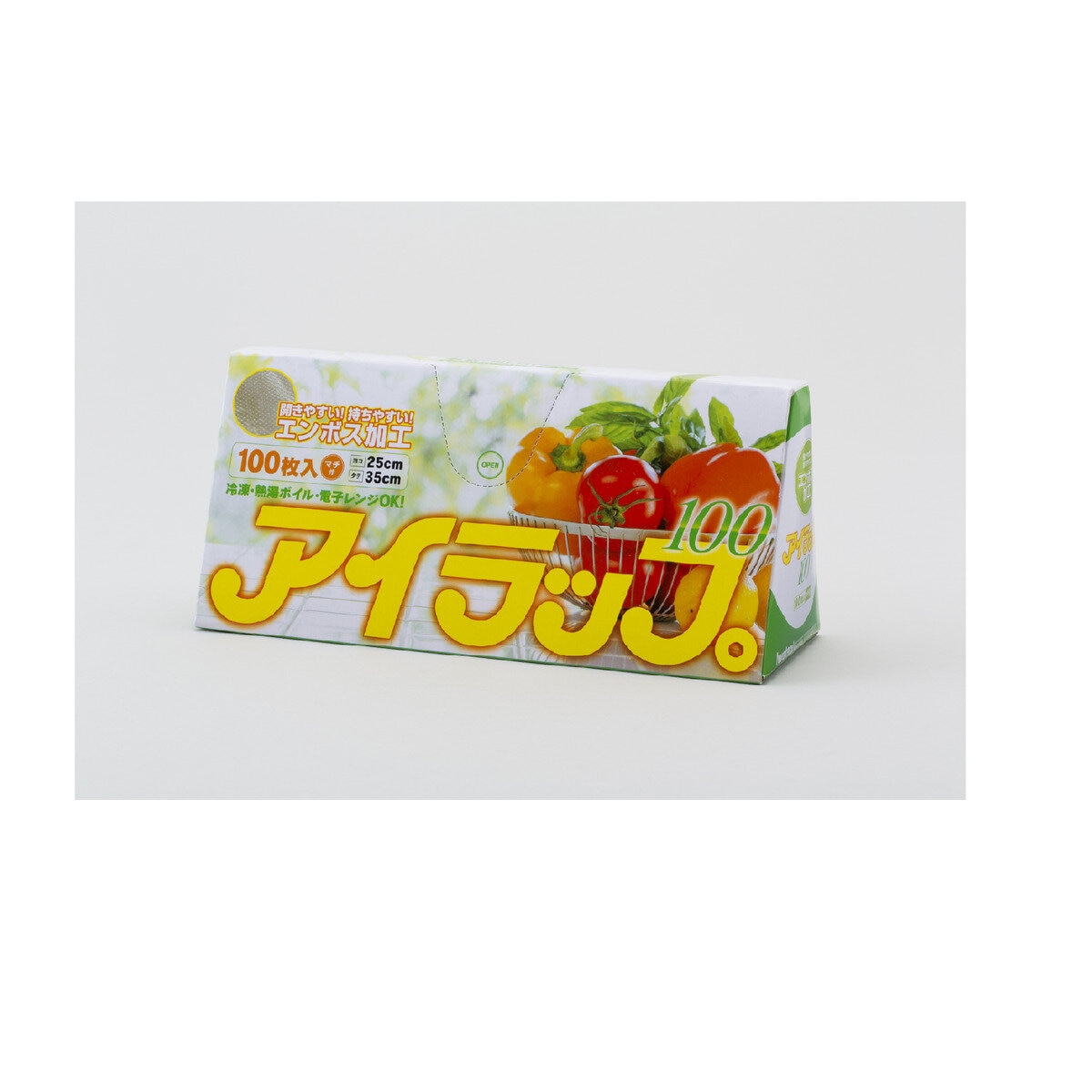 イワタニ アイラップ ポリ袋 100枚 x 12個入り