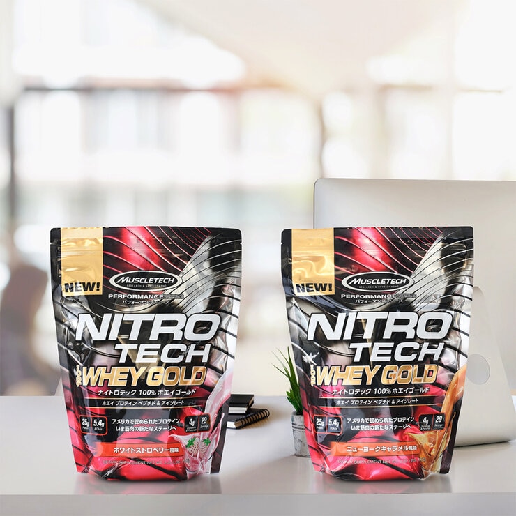 ナイトロテック プロテイン 100% ホエイゴールド 1kg x 2袋 ナイトロテック プロテイン 100% ホエイゴールド 1kg x 2袋