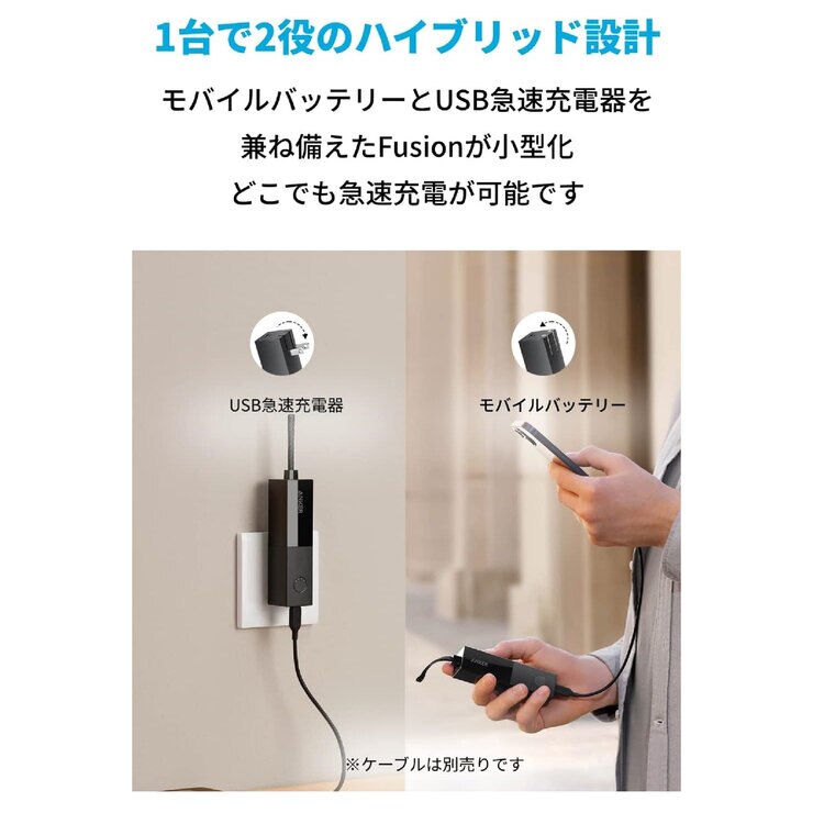 Anker（アンカー）511 モバイルバッテリー 5000mAh 最大出力20W