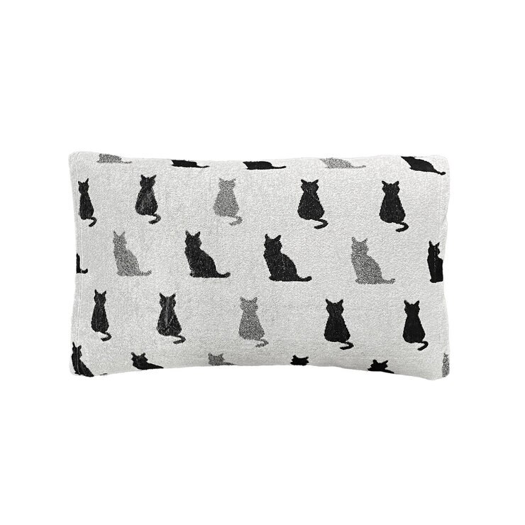 のびのびまくらカバー 4枚入り 約36×58cm ネコ