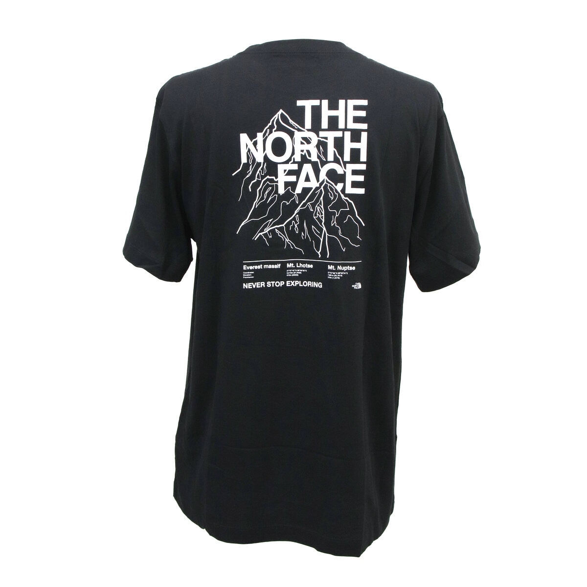 ザ ノースフェイス メンズ エボリューション ハーフ ドーム 半袖 Tシャツ ブラック S