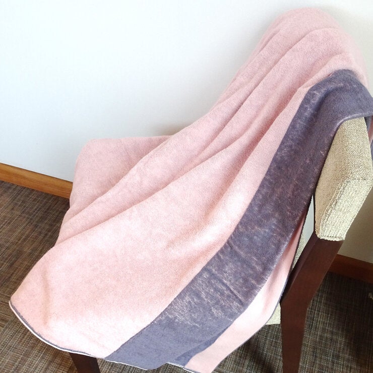 今治 イータック 抗菌・抗ウイルス タオルケット バイカラー ピンク 約140cm x 190cm 今治 イータック 抗菌・抗ウイルス タオルケット バイカラー ピンク 約140cm x 190cm