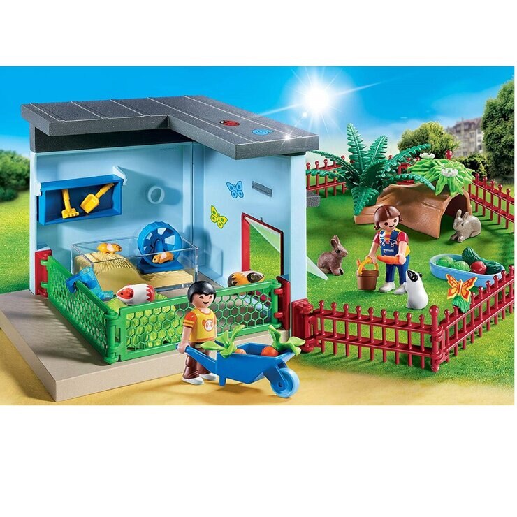 プレイモービル シティライフ ペットホテル 小動物の部屋 プレイモービル シティライフ ペットホテル 小動物の部屋
