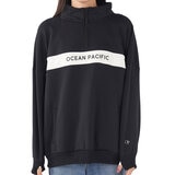 オーシャンパシフィック レディース ハーフジップ スウェットシャツ
