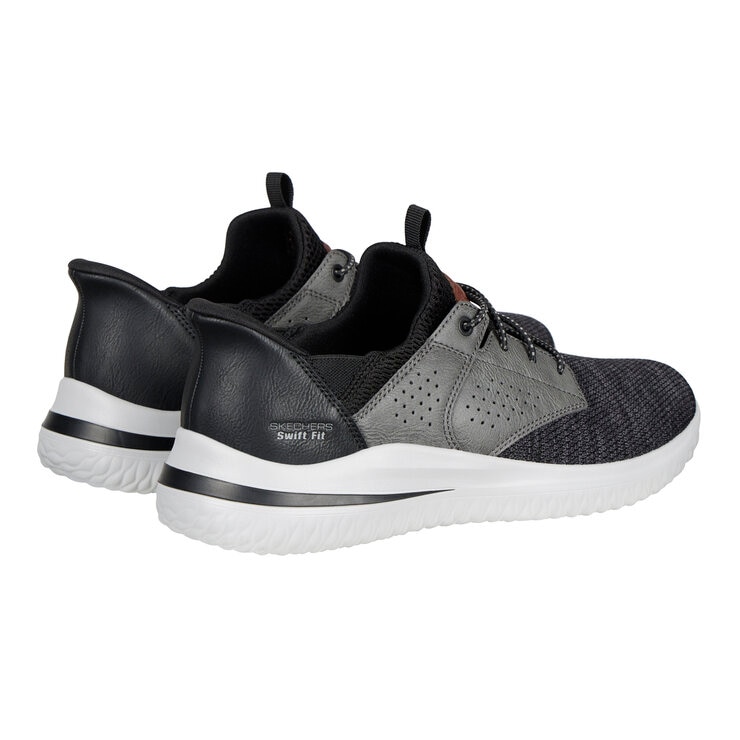 スケッチャーズ メンズ デルソン 3.0 ブラック 26.0 cm