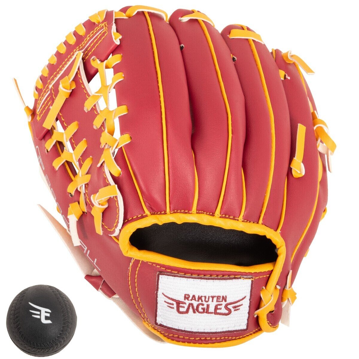 野球グローブ 小学校低学年用 9インチ 左投げ 柔らかいボール付 東北楽天ゴールデンイーグルス