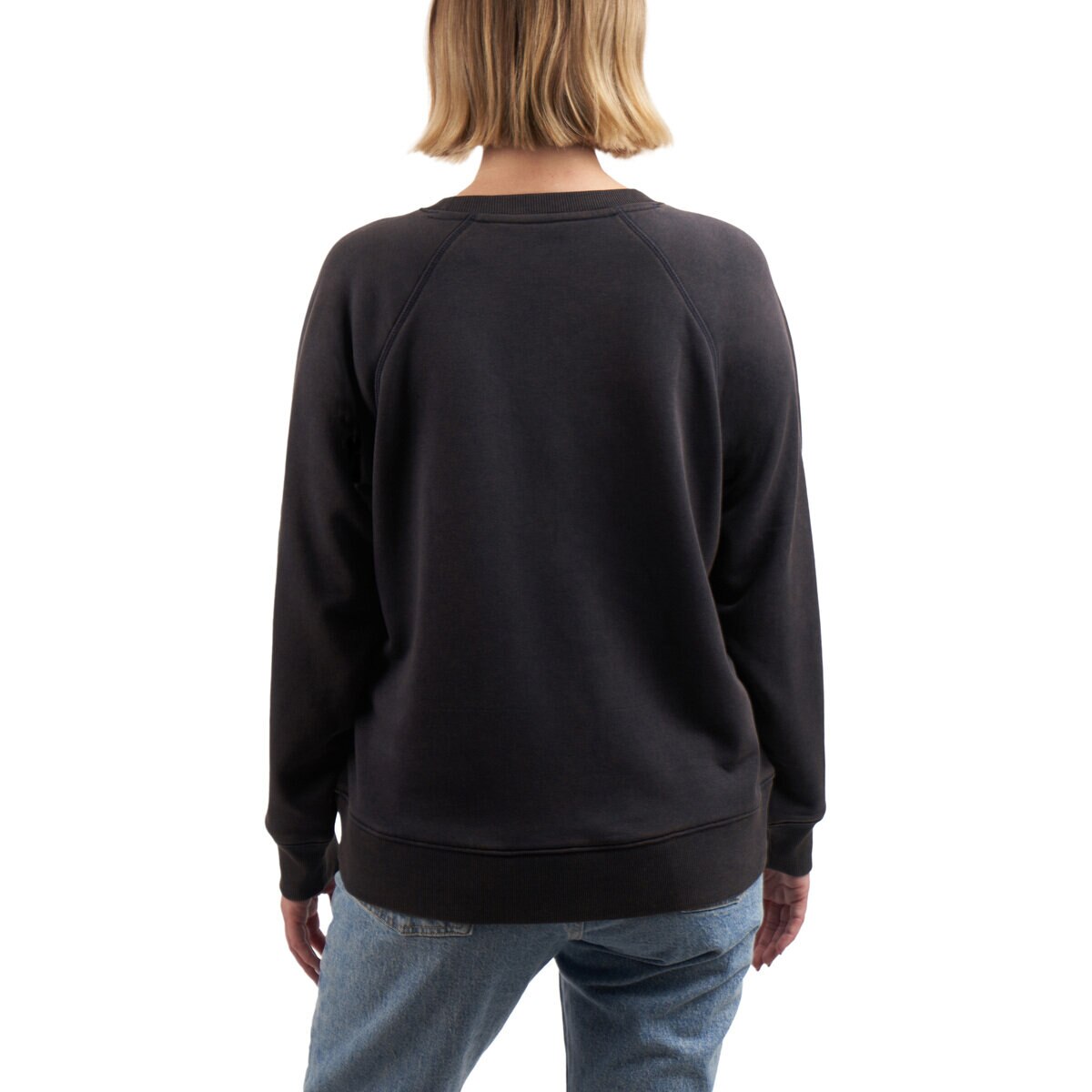 エル ウィメンズ ロゴ スウェット ダークネイビー XL