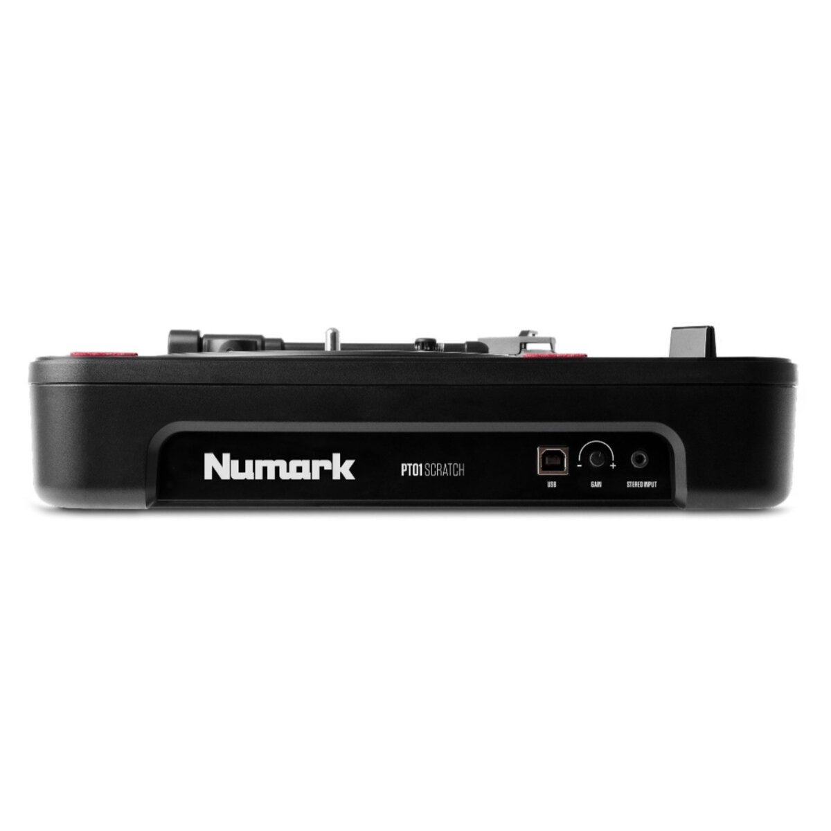 Numark DJスイッチ付ポータブルターンテーブル PT01 Scratch
