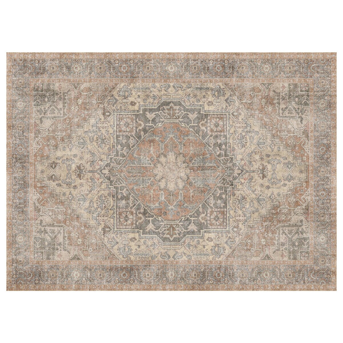 ジヴェルニー ウォッシャブル エリアラグ 240 x 300cm