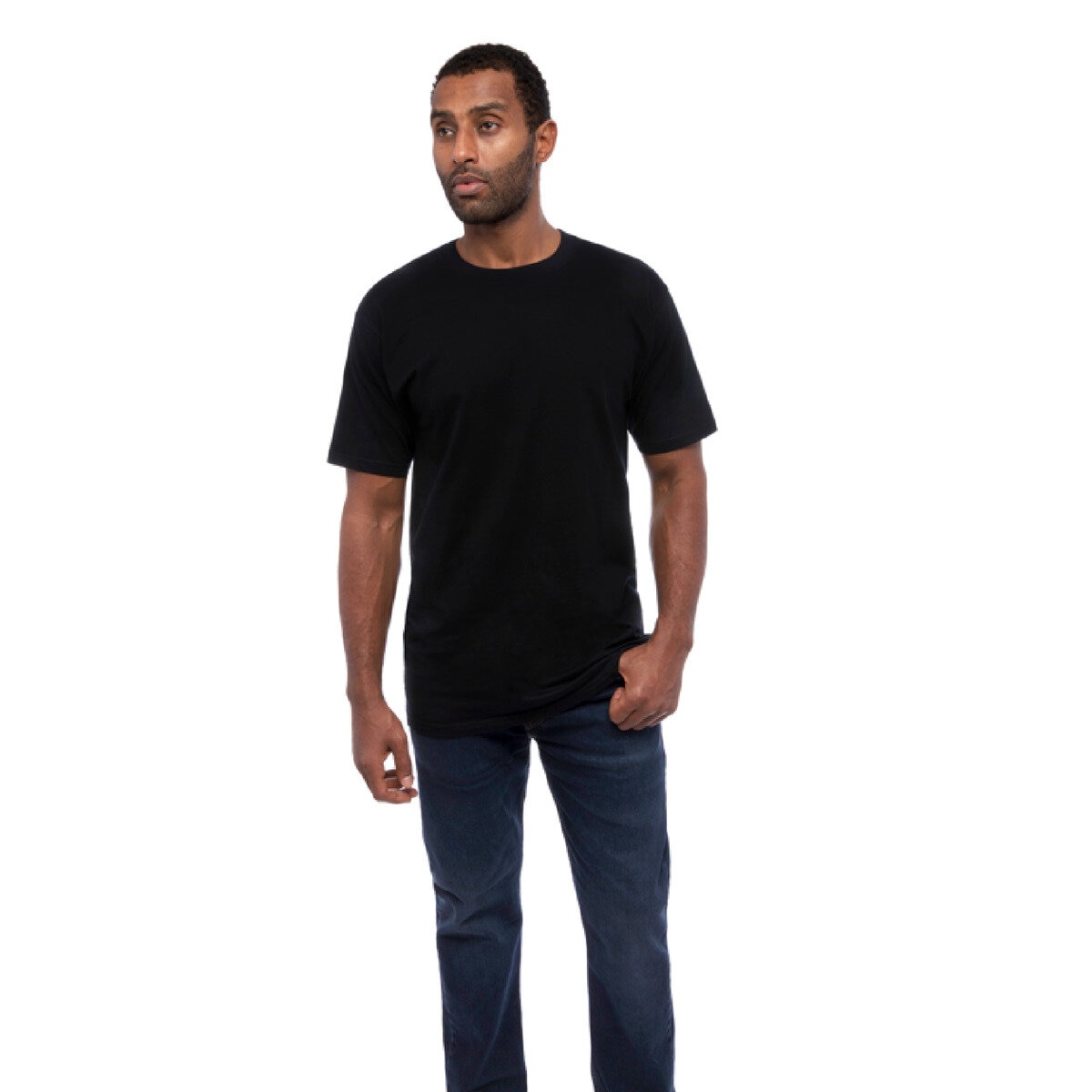 カークランドシグネチャー メンズ Tシャツ 6枚組 ブラック S