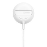 Belkin BoostCharge PRO MagSafe認証ポータブルワイヤレス充電パッド 15W ホワイト