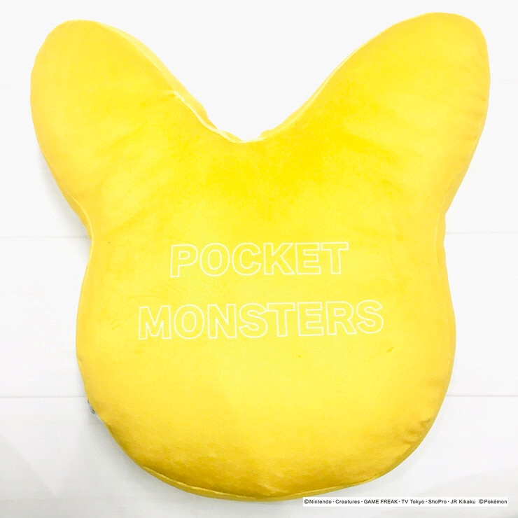 ポケモン フェイスクッション 25cm x 30cm ピカチュウ ポケモン フェイスクッション 25cm x 30cm ピカチュウ
