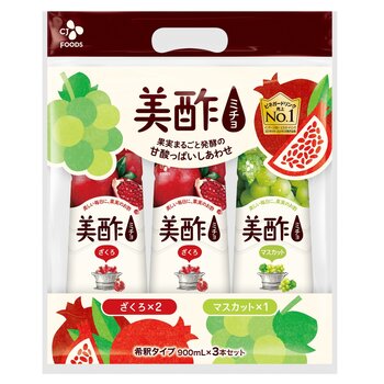 美酢 (ミチョ) アソートセット 900ml x 3